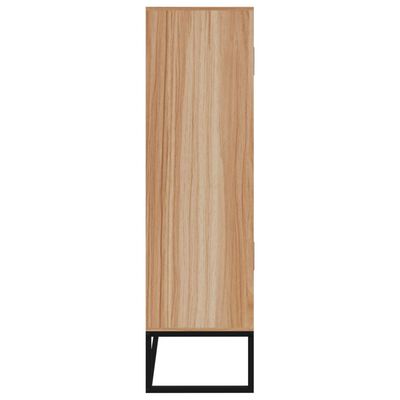 vidaXL Wysoka szafka, 70x35x125 cm, materiał drewnopochodny