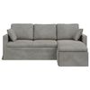 vidaXL Sofa Jasnoszary