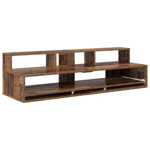 vidaXL Biurko studyjne Stare drewno 110 x 42,5 x 36 cm