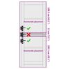 vidaXL Drzwi wewnętrzne ORKDAL Biały Zagruntowany 78 x 232 cm