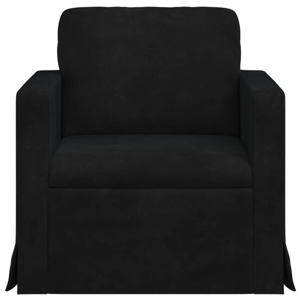 vidaXL Sofa Czarny