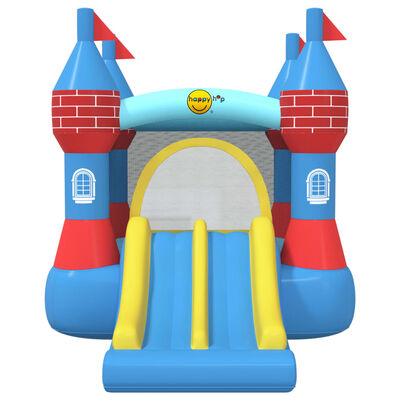 Happy Hop Dmuchany zamek ze zjeżdżalnią, 368,5x265x220 cm, PVC