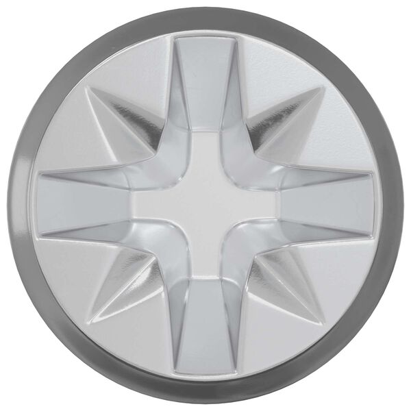 vidaXL Śruba zamka krzywkowego 4000 pcs Srebrny i czarny Metal