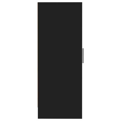 vidaXL Szafka na buty, czarna, 32x35x92 cm, płyta wiórowa