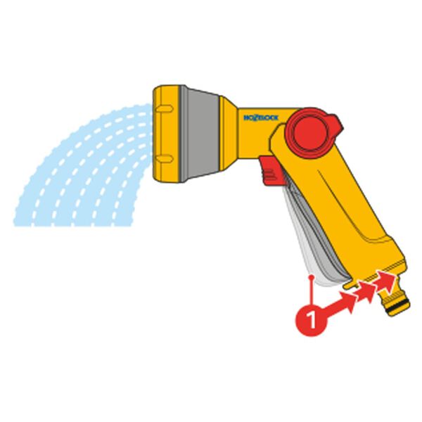 Hozelock Pistolet zraszający Multi Spray Soft Touch