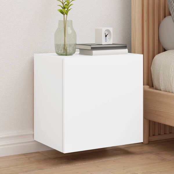 vidaXL Ścienna szafka TV, biała, 40,5x30x40 cm