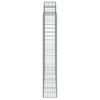 vidaXL Kosze gabionowe, 5 szt, 200x50x180/200 cm, galwanizowane żelazo