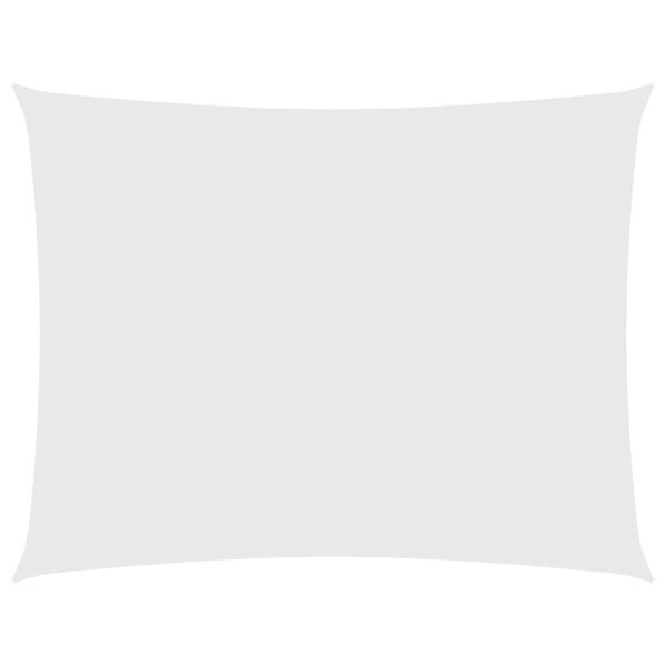 vidaXL Żagiel ogrodowy, tkanina Oxford, prostokątny, 2x3 m, biały