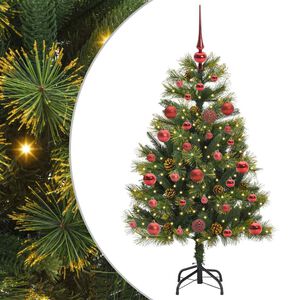 vidaXL Sztuczna Choinka z Zawieszkami Zielony 120 cm