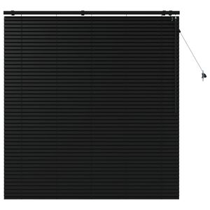 vidaXL Żaluzja wenecka Czarny 155 x 160 cm 35 mm
