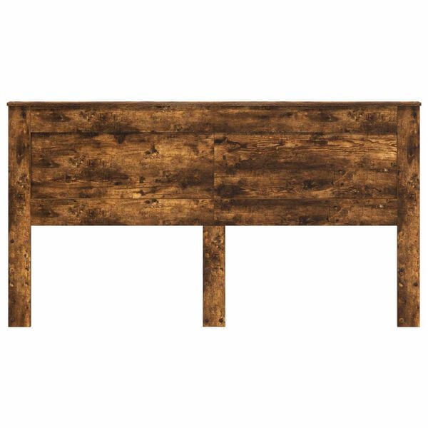 vidaXL Zagł&oacute;wek Dąb wędzony 200 cm Materiał drewnopochodny