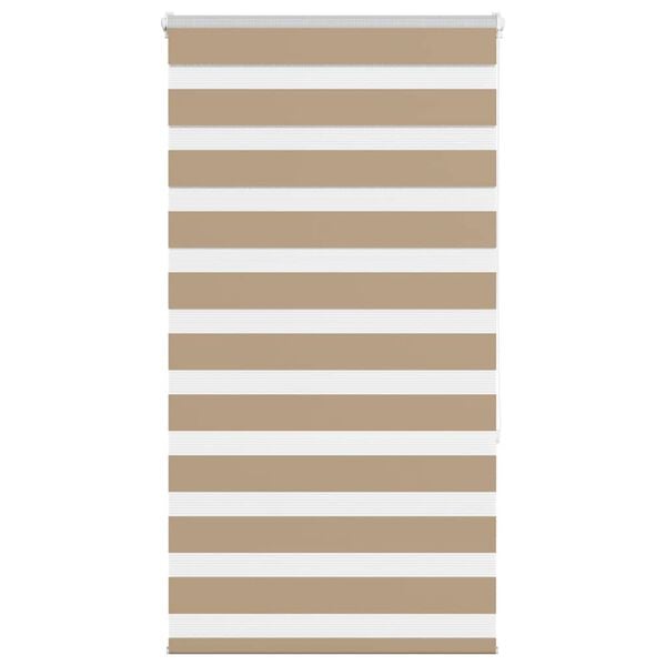 vidaXL Roleta zebra, 85x150 cm, szerokość tkaniny 80,9 cm, poliester