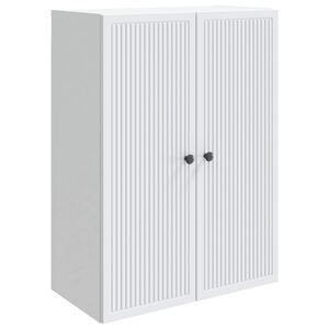 vidaXL Szafka ścienna Biały 66 x 34,5 x 90 cm Drewno inżynieryjne