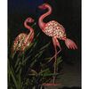 Luxform Solarna lampa ogrodowa LED Flamingo, r&oacute;żowa, 30111