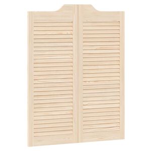 vidaXL Drzwi wahadłowe 100 x 40 cm Lite drewno sosnowe naturalny