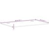 vidaXL Blat do biurka, 100x50x1,5 cm, lite drewno bukowe