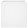 vidaXL Szafka nocna, biała, 45x50x50 cm, materiał drewnopochodny