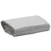 vidaXL Plandeka, szara, &Oslash; 2,6 m, 650 g/m&sup2;