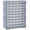 vidaXL Organizer z 60 szufladkami, 38x16x47,5 cm