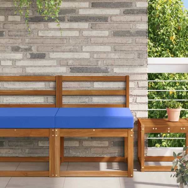 vidaXL Poduszka do sofy na zewnątrz Turkusowy 60 x 60 x 8 cm Poliester