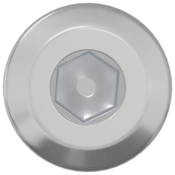 vidaXL Śruba z blokadą głowicy 12 pcs Srebrny M6 x 35 mm Stal