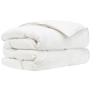 vidaXL Kołdra FULDA 152 x 203 cm Zima 300 GSM 90% puch gęsi Biały