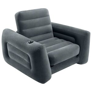 Intex Rozkładany fotel, 117x224x66 cm, ciemnoszary