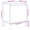 vidaXL Szafka Nocna Stare drewno 40 x 30 x 50 cm