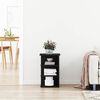 vidaXL Szafka boczna Czarny Dąb 35 x 35 x 55 cm