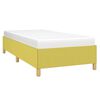 vidaXL Rama ł&oacute;żka, zielona, 90 x 200 cm, tapicerowana tkaniną