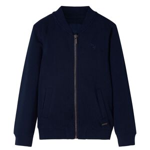 Bluza dziecięca z zapięciem na suwak, granatowa, 92