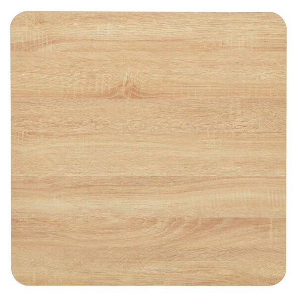 vidaXL Stolik bistro, kolor dębowy, 78,5x78,5x107 cm