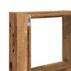 vidaXL Półka ścienna, 78x18x71 cm, stare drewno