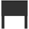 vidaXL Zagł&oacute;wek Czarny Dąb 80 cm Materiał drewnopochodny