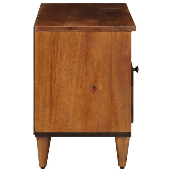 vidaXL Szafka pod telewizor z szufladą orzech włoski 100 x 33 x 46 cm