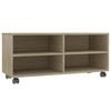 vidaXL Szafka pod TV, dąb sonoma, 90x35x35 cm, materiał drewnopochodny