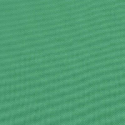 vidaXL Poduszka na ławkę ogrodową, zielona 120x50x3 cm, tkanina Oxford
