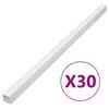 vidaXL Kanał elektroinstalacyjny, 50x25 mm, 30 m, PVC