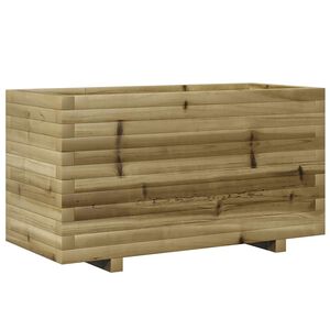 vidaXL Donica ogrodowa, 90x40x49,5 cm, impregnowane drewno sosnowe