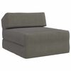 vidaXL Składana Sofa Ł&oacute;żko jasnoszary 60 x 70 x 41 cm tkanina