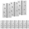vidaXL Zawias 48 szt. 89 x 54 x 5 mm srebrny Stal