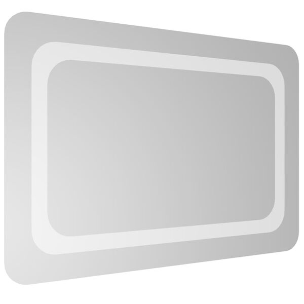 vidaXL Lustro łazienkowe z LED, 40x60 cm