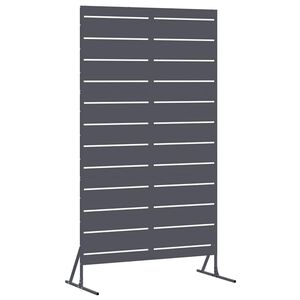 vidaXL Ekran prywatności 100 x 50 x 180 cm Stal antracytowy