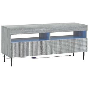 vidaXL Szafka na Telewizor LED Szary Sonoma Drewno inżynieryjne