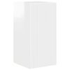 vidaXL Zestaw szafek RTV 4 pcs Wysoki połysk biały