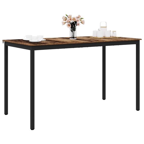 vidaXL Stojący St&oacute;ł Barowy Materiał drewnopochodny