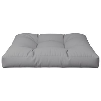 vidaXL Poduszka na sofę z palet, szara, 70x70x10 cm
