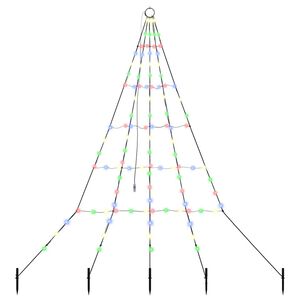 vidaXL Ledowa Choinka Bożonarodzeniowa z Kolcami do Ziemi
