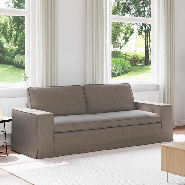vidaXL Sofa Ciemnoszary