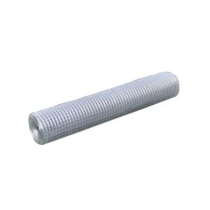 vidaXL Siatka ogrodzeniowa, galwanizowana, stalowa, 1x25 m, srebrna